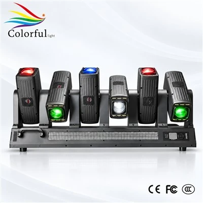 Barre à tête mobile double face LED
